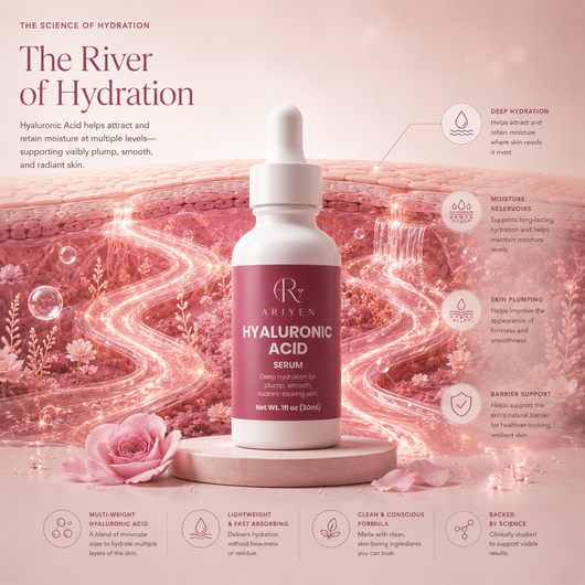 Ariyen Hyaluronic Acid Plumping Serum - Deep Hydration