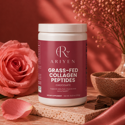 Ariyen Grass-Fed Collagen Peptides Powder - Chocolate