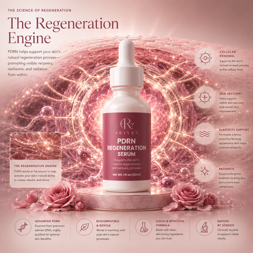 Ariyen PDRN Brightening Serum - Skin Regeneration & Glow